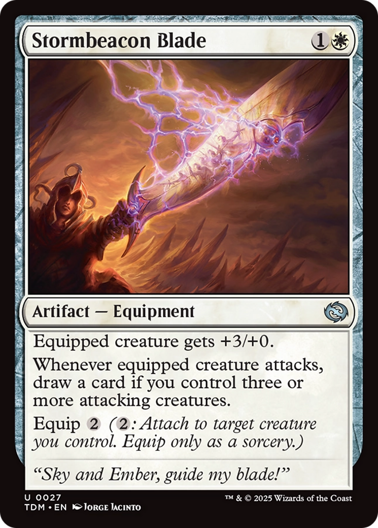 Stormbeacon Blade (TDM-027) - Tarkir: Dragonstorm