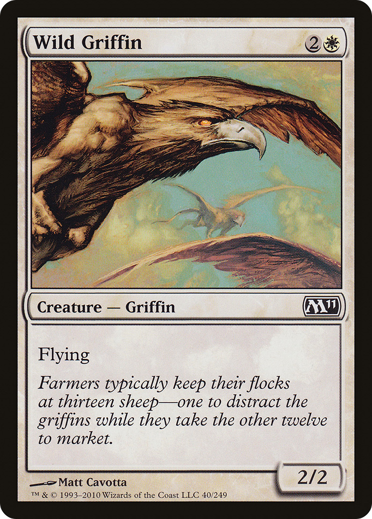 Wild Griffin (M11-040) - Magic 2011