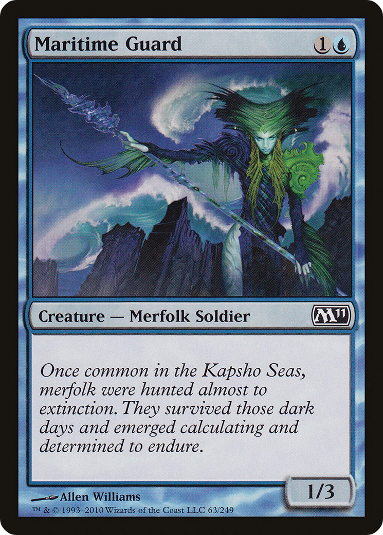 Maritime Guard (M11-063) - Magic 2011 Foil