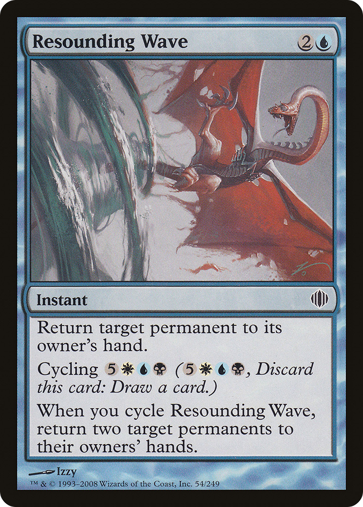 Resounding Wave (ALA-054) - Shards of Alara Foil