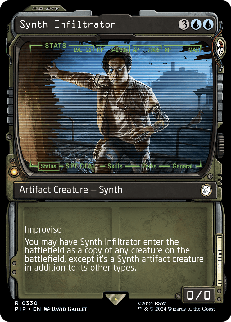 Synth Infiltrator (Showcase) (PIP-330) - Fallout: (Showcase)