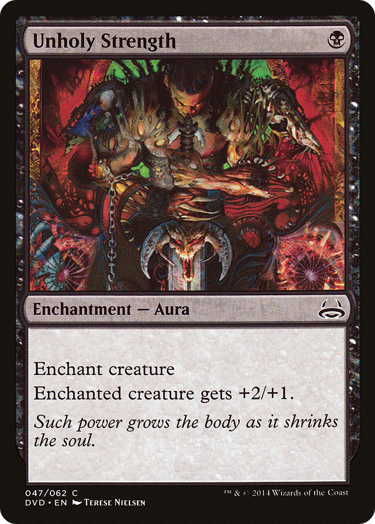 Unholy Strength (DD3-) - Duel Decks Anthology: Divine vs. Demonic