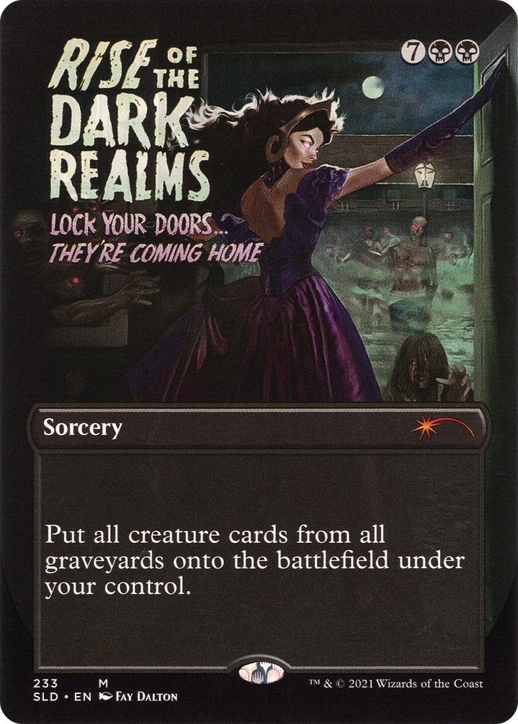 Rise of the Dark Realms (SLD-233) - Secret Lair Drop (Borderless) Foil