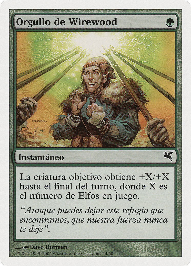 Wirewood Pride (Spanish) - "Orgullo de Wirewood" (B44) (PSAL-B44) - Salvat 2005