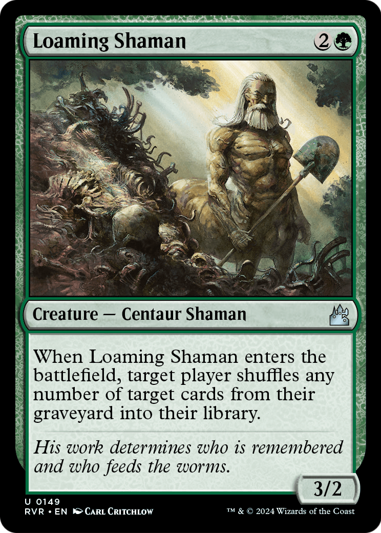 Loaming Shaman (RVR-149) - Ravnica Remastered Foil