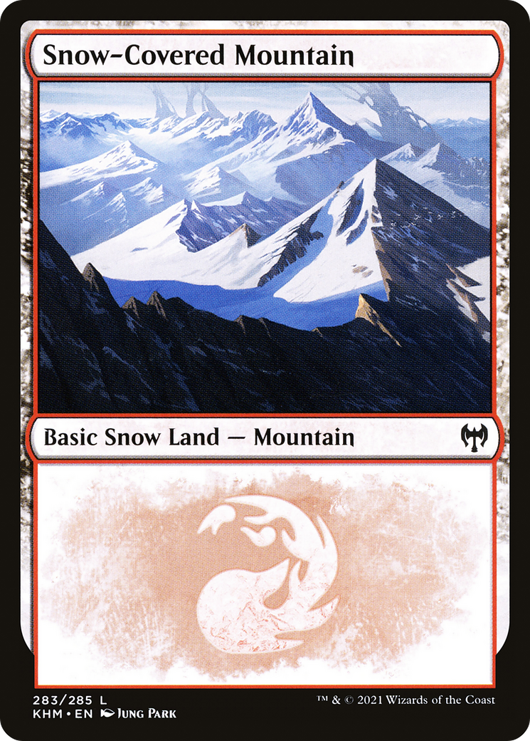 Snow-Covered Mountain (283) (KHM-283) - Kaldheim: (snow)