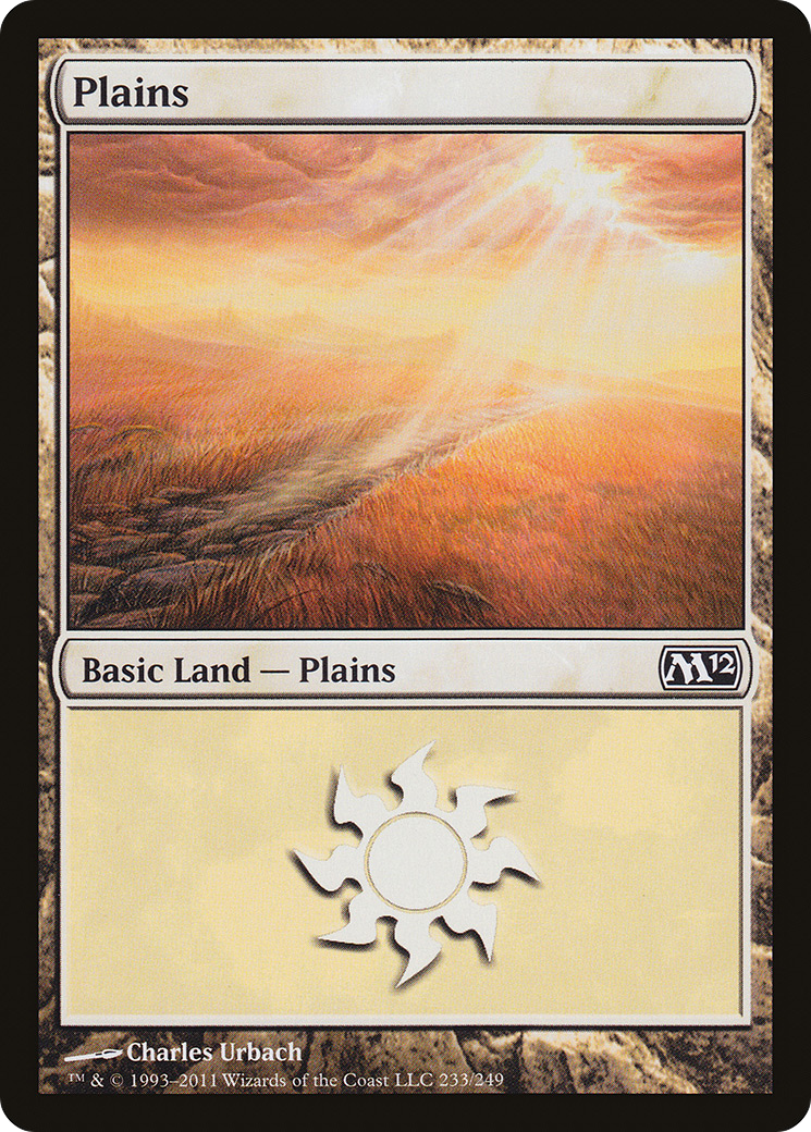 Plains (233) (M12-233) - Magic 2012