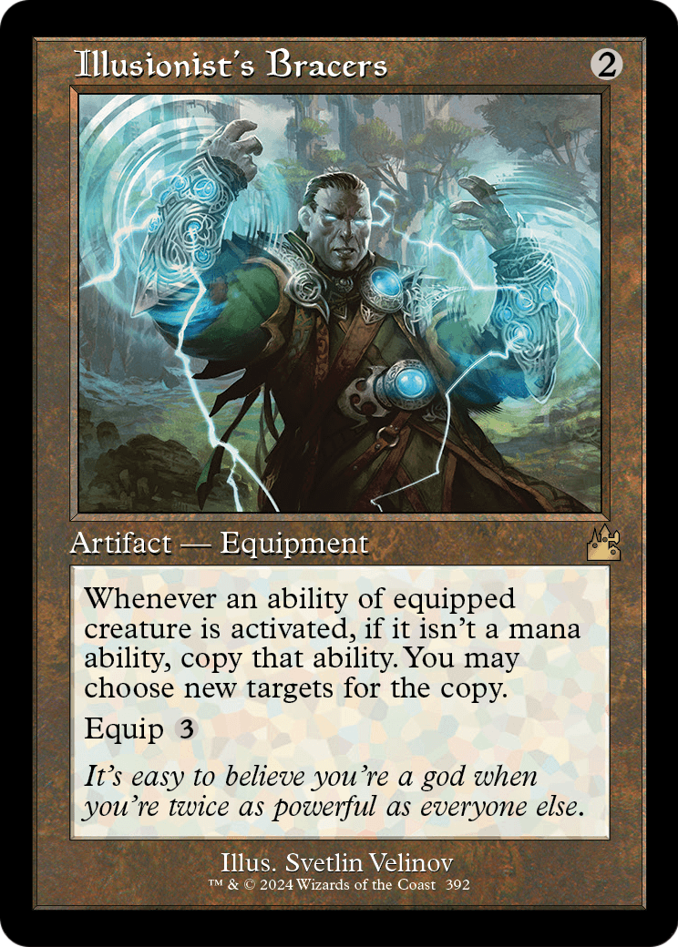 Illusionist's Bracers (Retro Frame) (RVR-392) - Ravnica Remastered