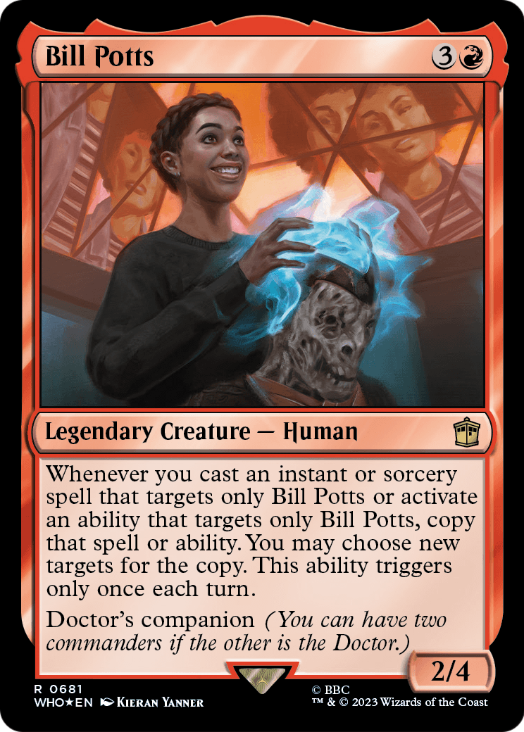 Bill Potts (Surge Foil) (WHO-681) - Doctor Who Foil