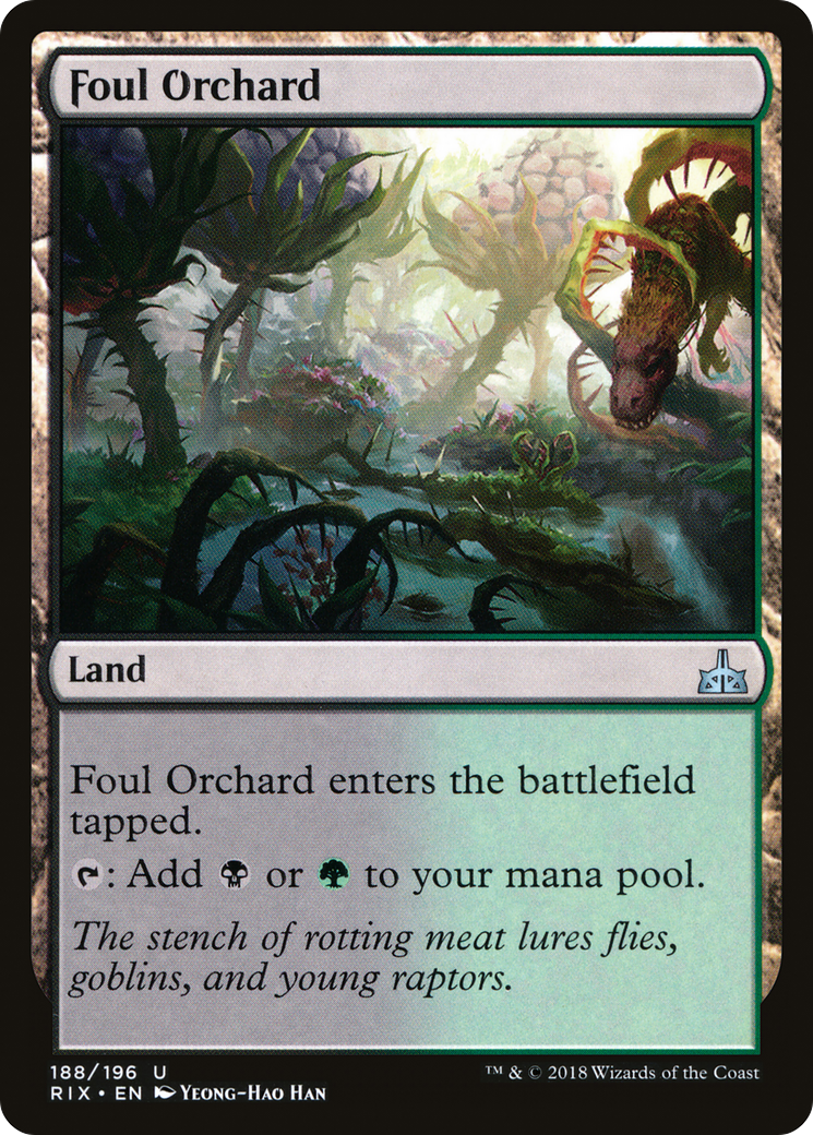 Foul Orchard (RIX-188) - Rivals of Ixalan