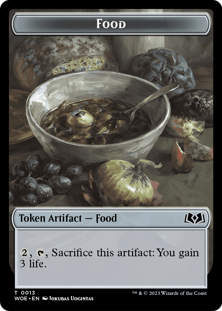 Food (TWOE-013) - Wilds of Eldraine Tokens Foil