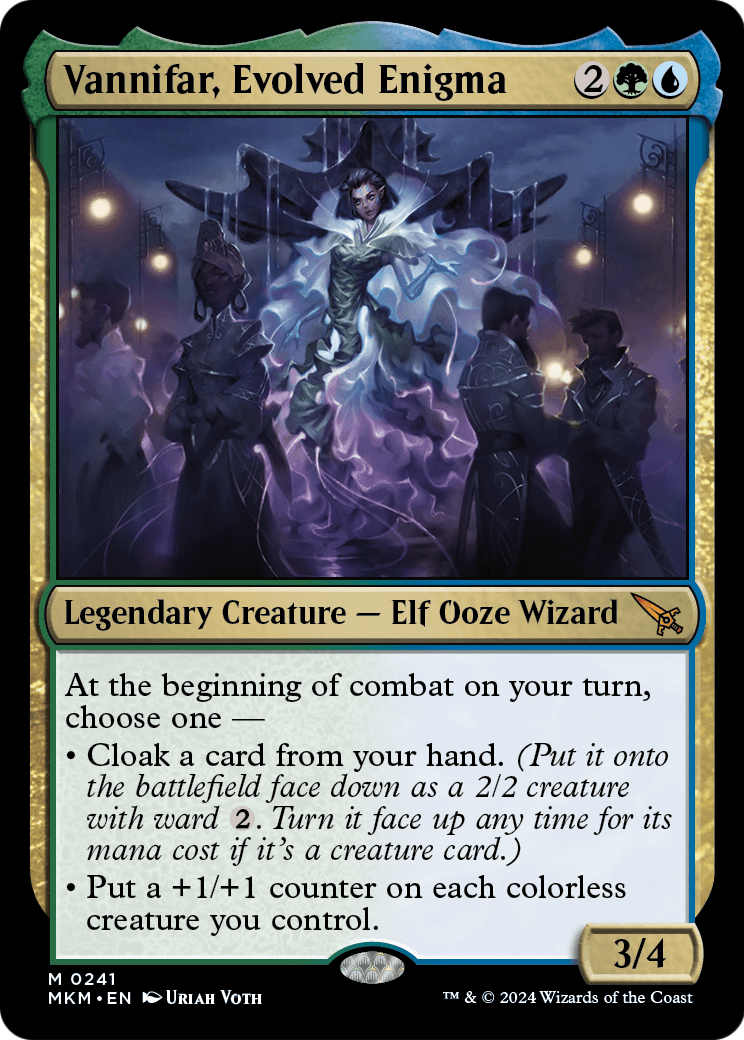 Vannifar, Evolved Enigma (MKM-241) - Murders at Karlov Manor Foil