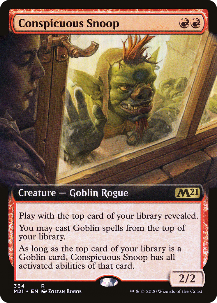 Conspicuous Snoop (Extended Art) (M21-364) - Core Set 2021: (Extended Art)
