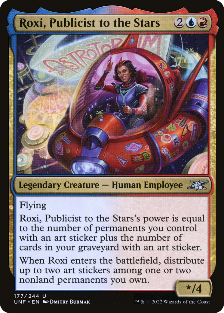 Roxi, Publicist to the Stars (UNF-177) - Unfinity Foil