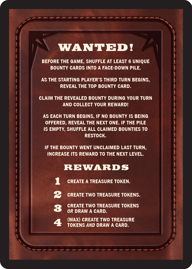 Bounty: Lyssa, Sterling Collector // Wanted! (TOTC-034) - Outlaws of Thunder Junction Commander Tokens