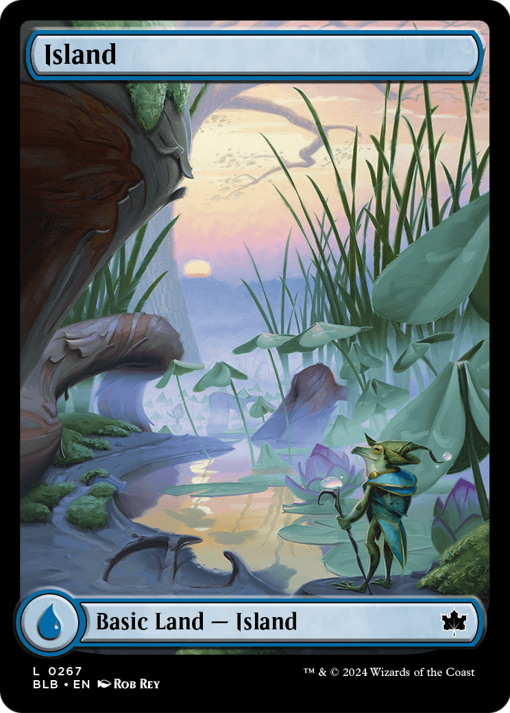 Island (0267) (BLB-267) - Bloomburrow Foil