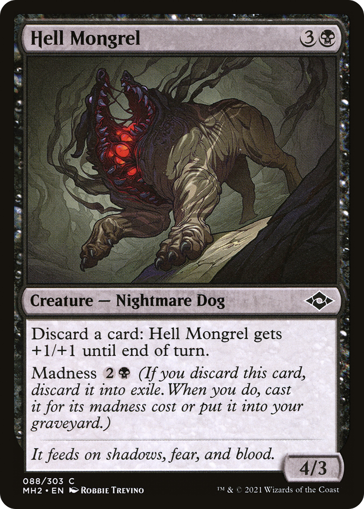 Hell Mongrel (MH2-088) - Modern Horizons 2 Foil