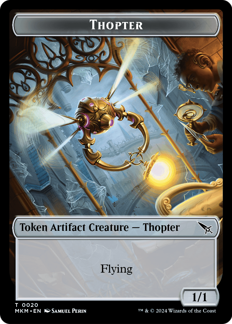 Thopter (TMKM-020) - Murders at Karlov Manor Tokens Foil
