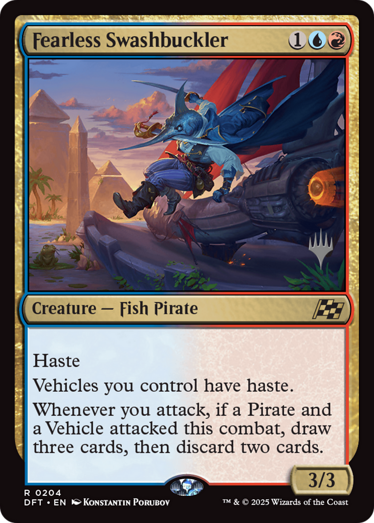 Fearless Swashbuckler (PPDFT-204) - Promo Pack: Aetherdrift