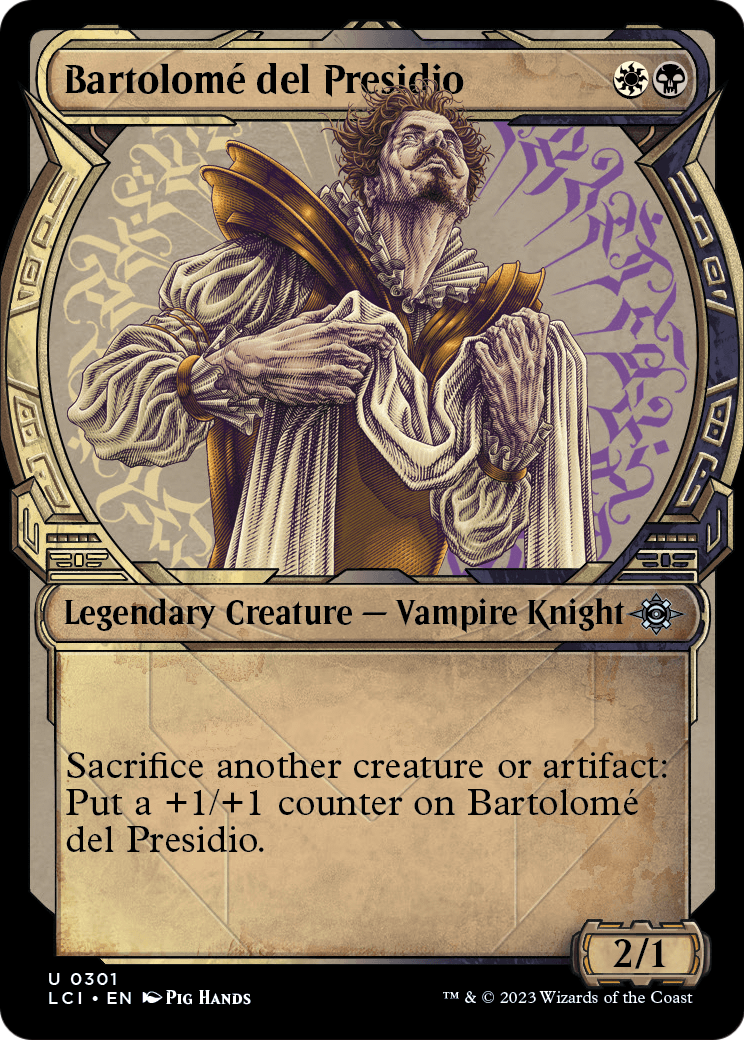 Bartolome del Presidio (Showcase) (LCI-301) - The Lost Caverns of Ixalan: (Showcase)