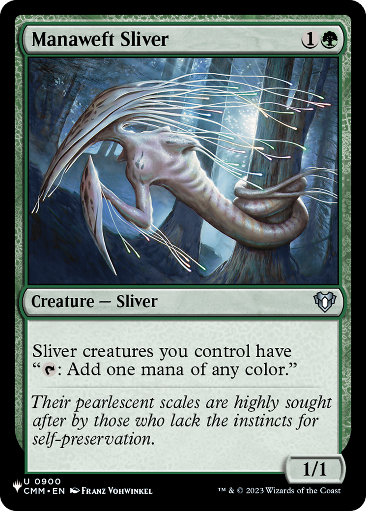 Manaweft Sliver (LIST-CMM-900) - The List