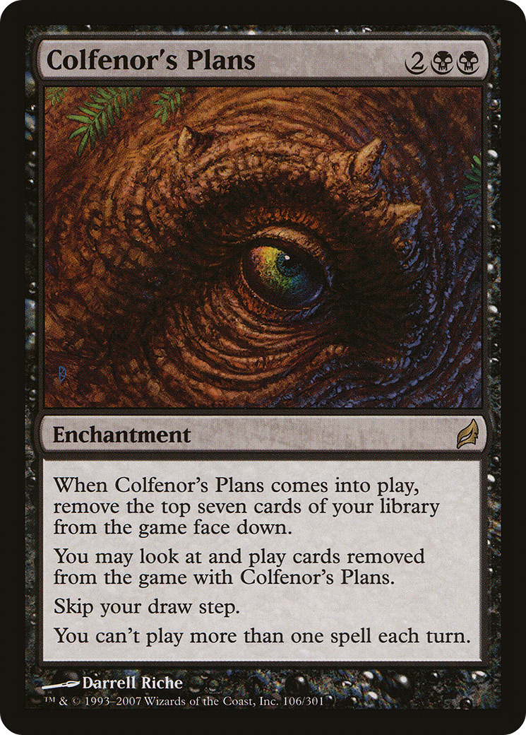 Colfenor's Plans (LRW-106) - Lorwyn Foil