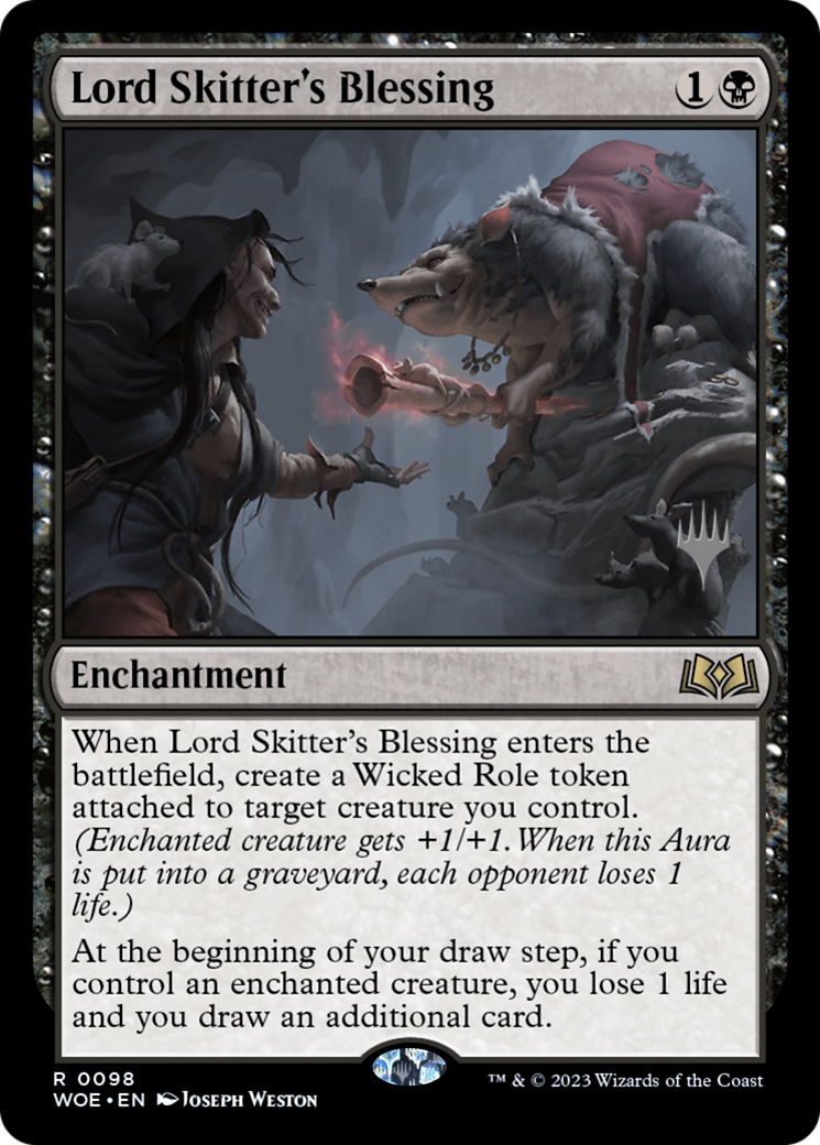 Lord Skitter's Blessing (PPWOE-098) - Wilds of Eldraine Promos