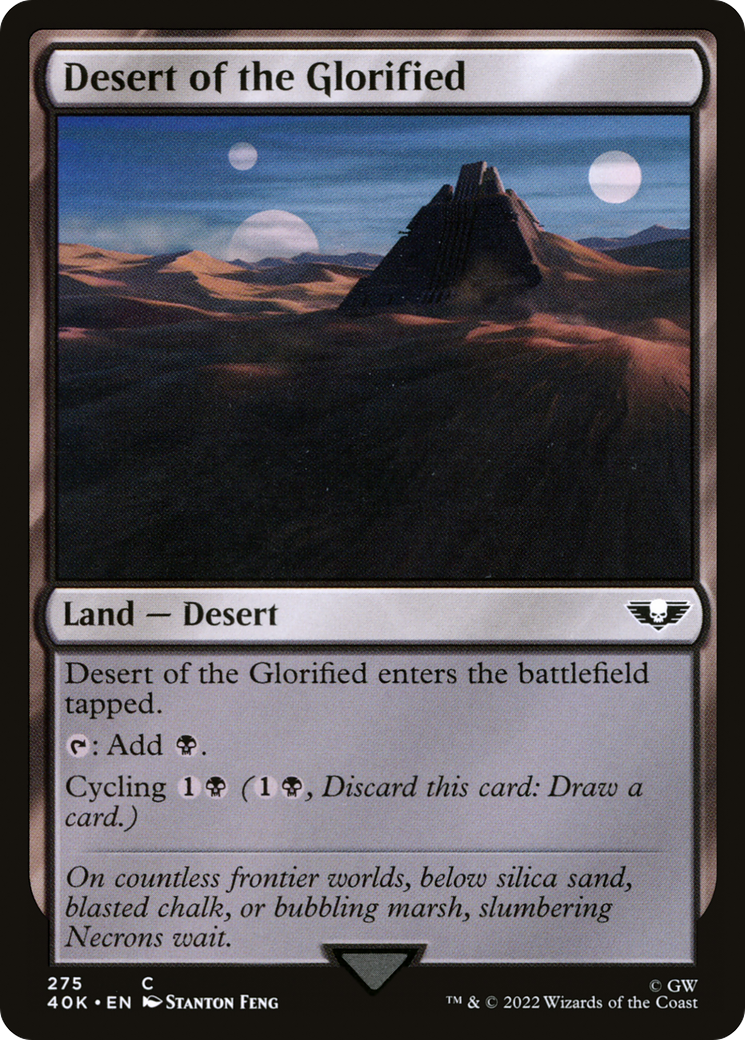 Desert of the Glorified (40K-275) - Warhammer 40,000 Commander
