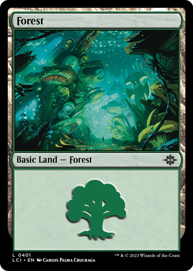 Forest (0401) (LCI-401) - The Lost Caverns of Ixalan Foil