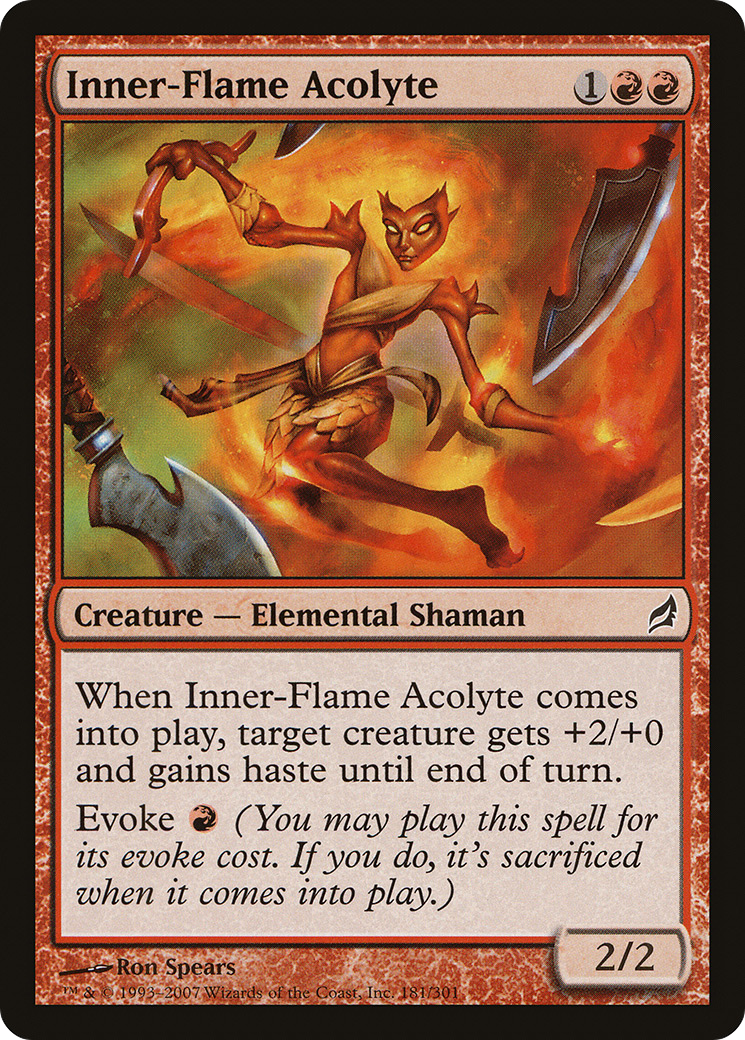 Inner-Flame Acolyte (LRW-181) - Lorwyn