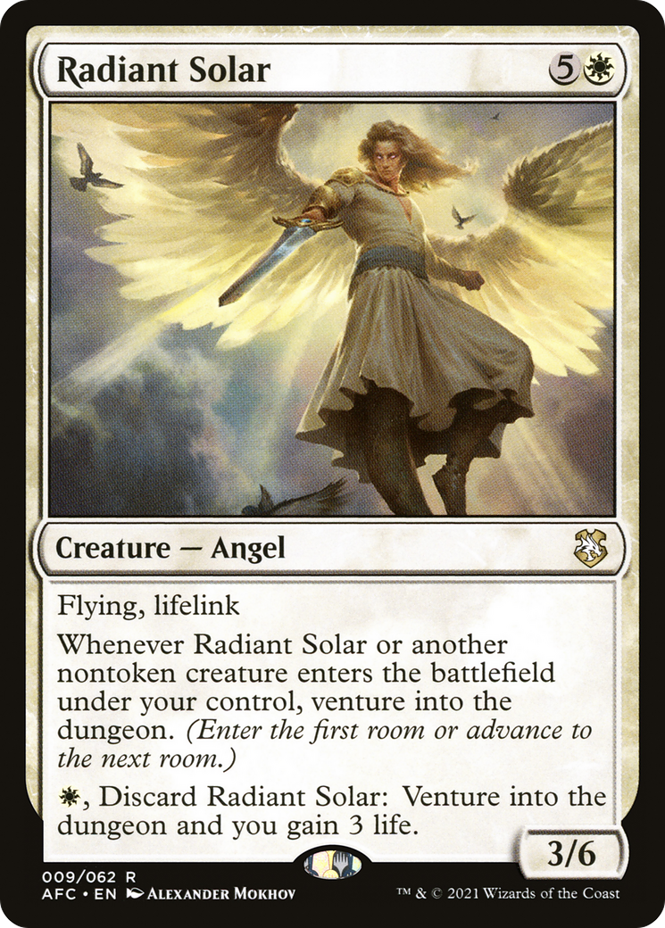 Radiant Solar (AFC-009) - Forgotten Realms Commander