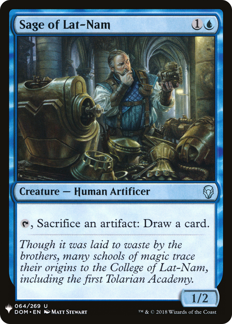 Sage of Lat-Nam (LIST-DOM-64) - The List