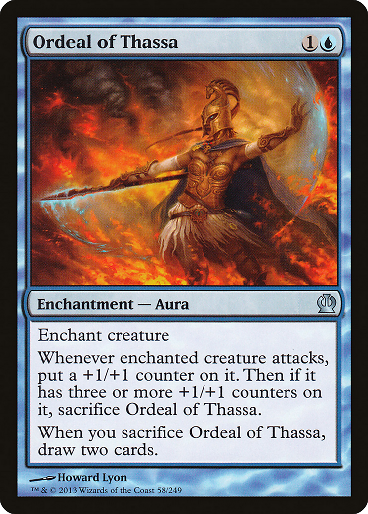 Ordeal of Thassa (THS-058) - Theros Foil