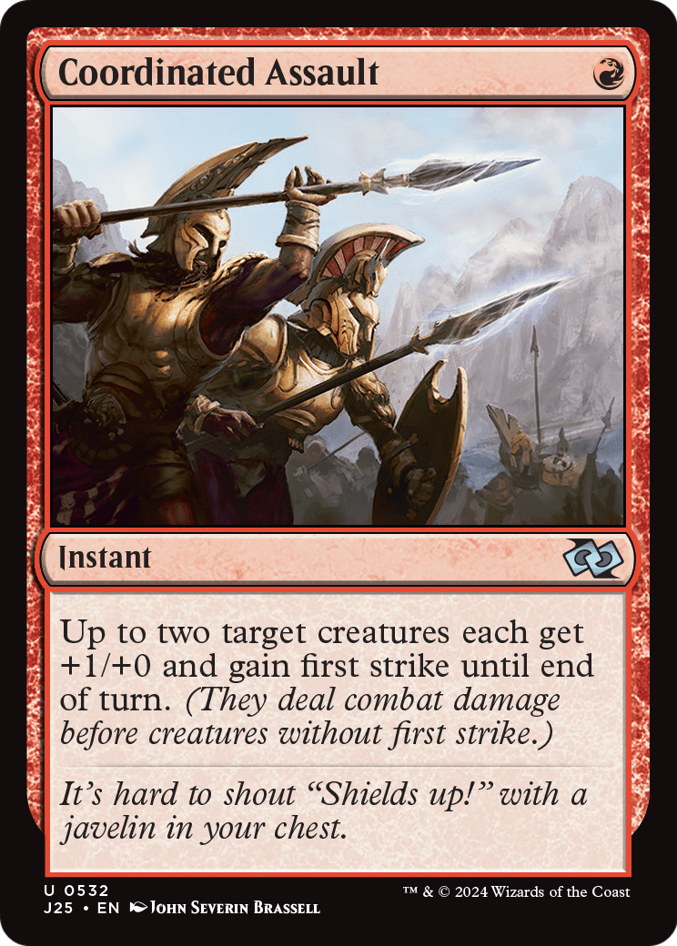 Coordinated Assault (J25-532) - Foundations Jumpstart