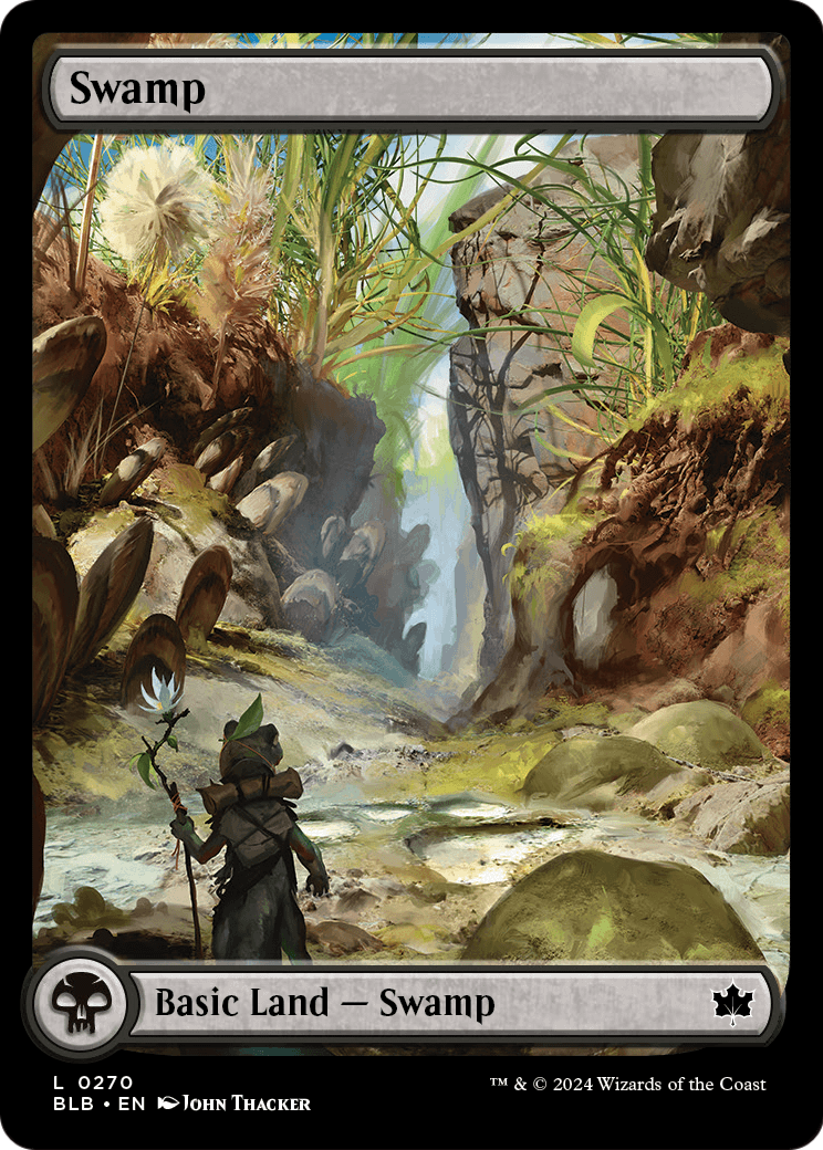 Swamp (0270) (BLB-270) - Bloomburrow Foil