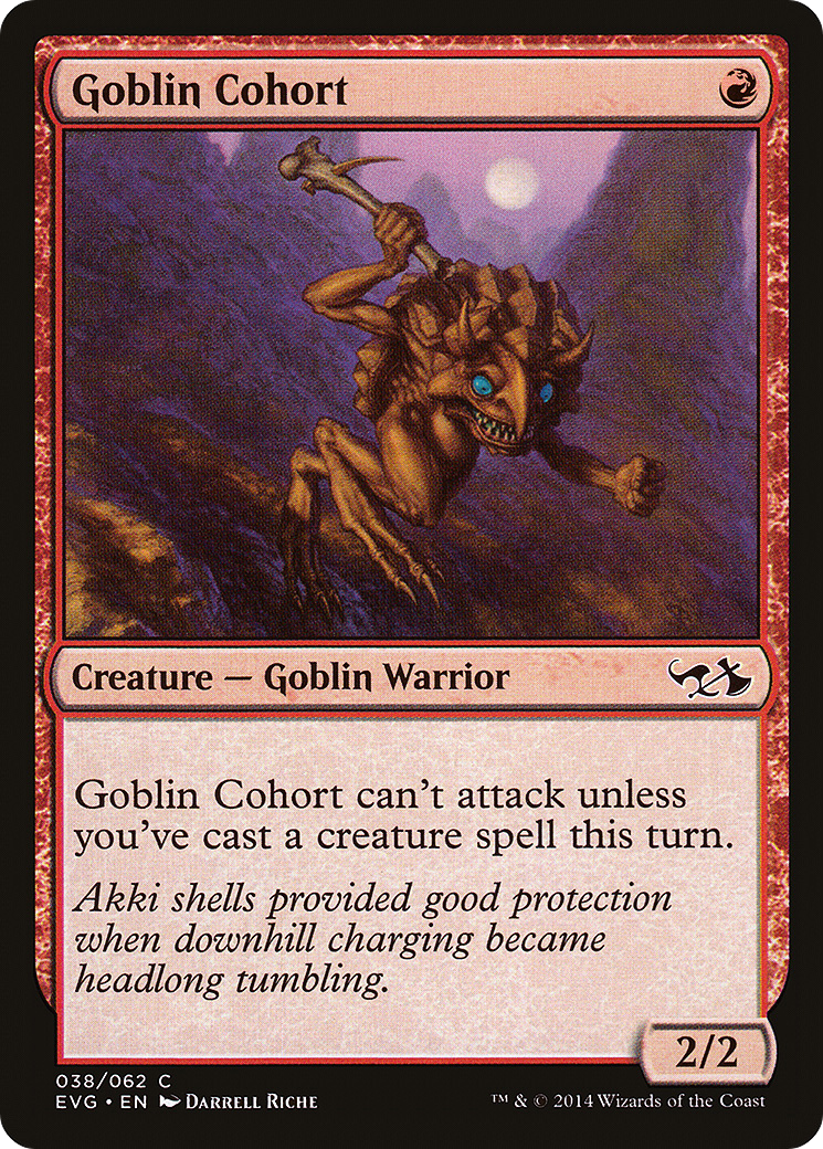 Goblin Cohort (DD3-) - Duel Decks Anthology: Elves vs. Goblins