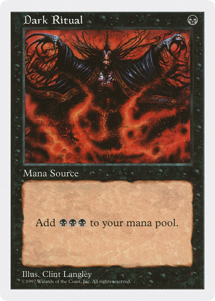 Dark Ritual (5ED-) - Fifth Edition