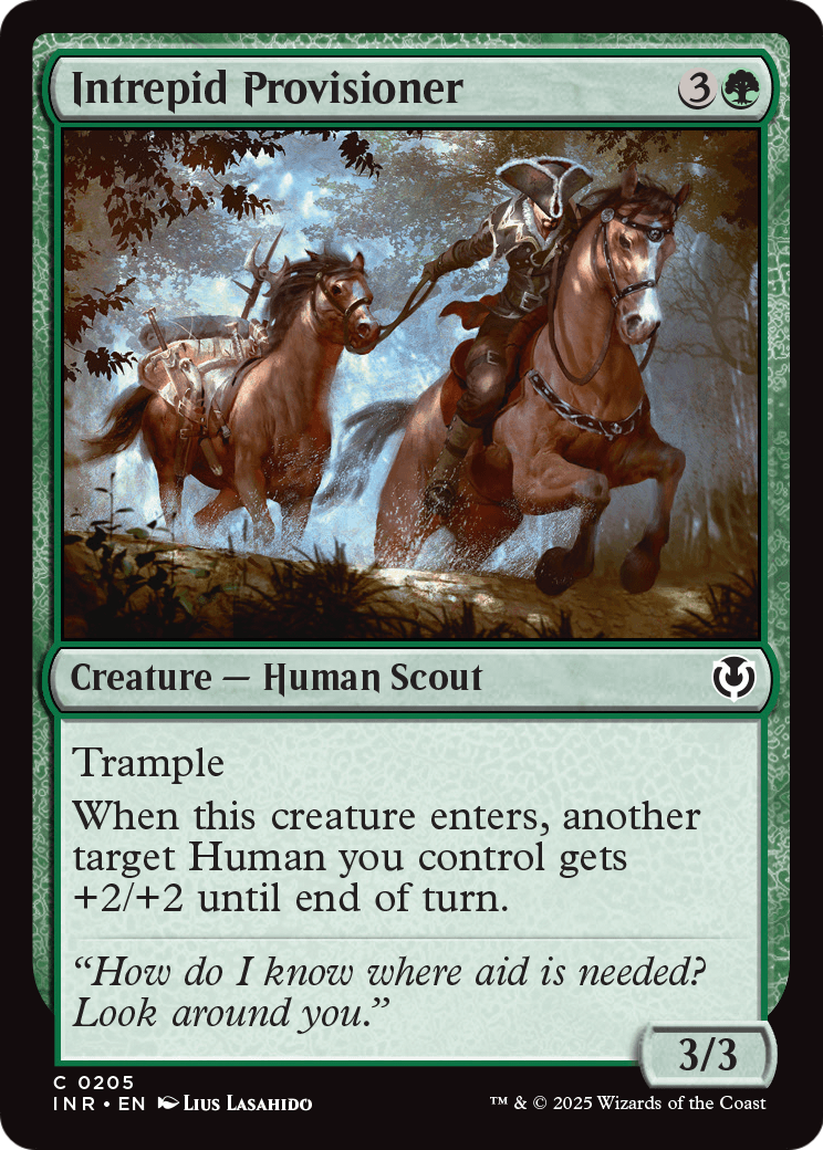 Intrepid Provisioner (INR-205) - Innistrad Remastered