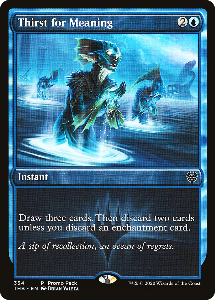 Thirst for Meaning (PPTHB-354) - Theros Beyond Death