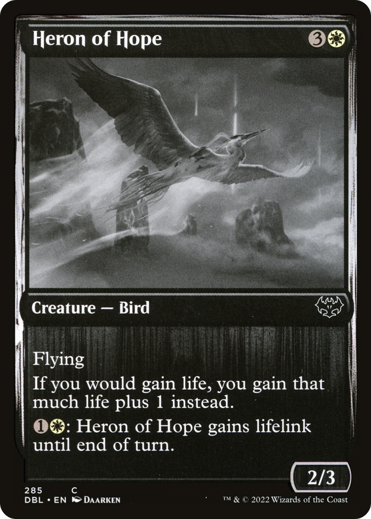Heron of Hope (DBL-285) - Innistrad: Double Feature Foil