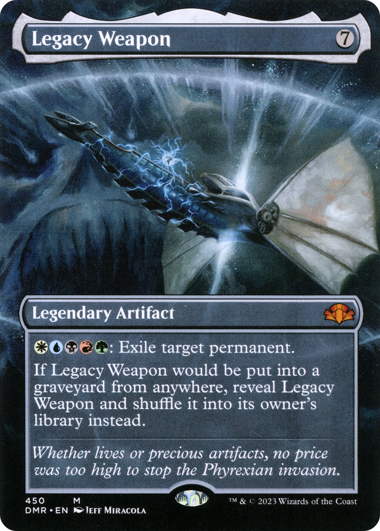 Legacy Weapon (Borderless) (DMR-450) - Dominaria Remastered Foil
