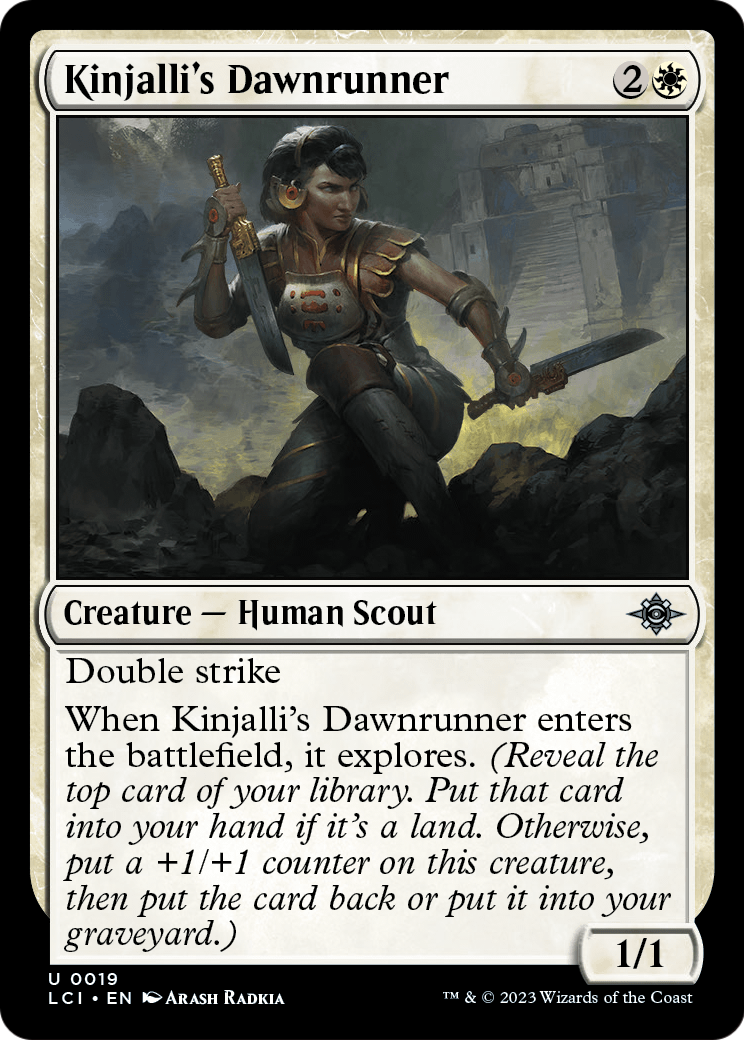 Kinjalli's Dawnrunner (LCI-019) - The Lost Caverns of Ixalan