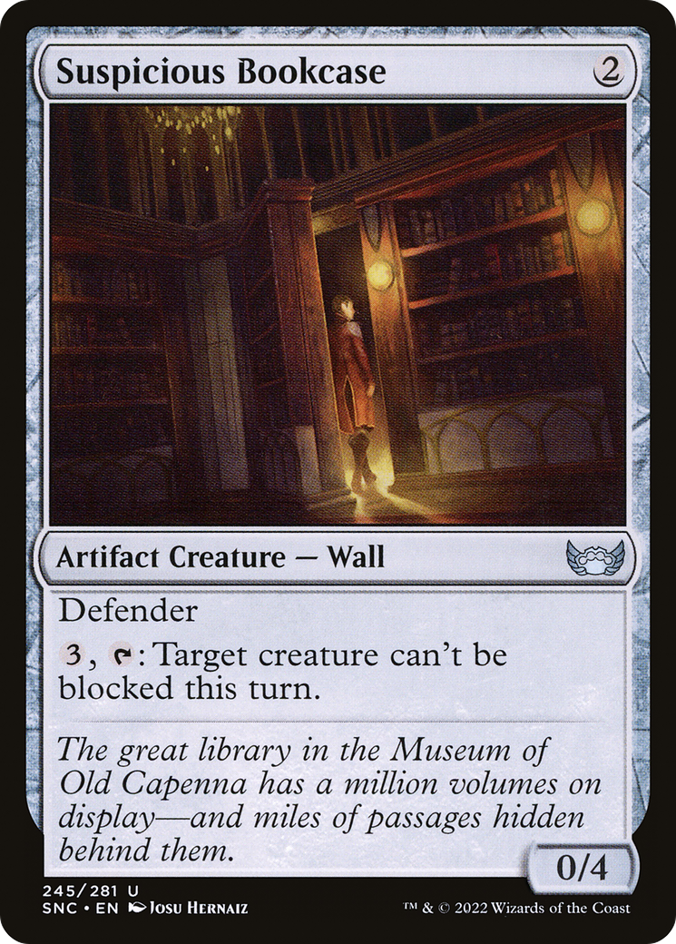 Suspicious Bookcase (SNC-245) - Streets of New Capenna