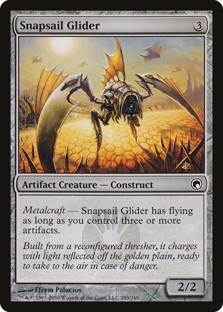 Snapsail Glider (SOM-203) - Scars of Mirrodin Foil