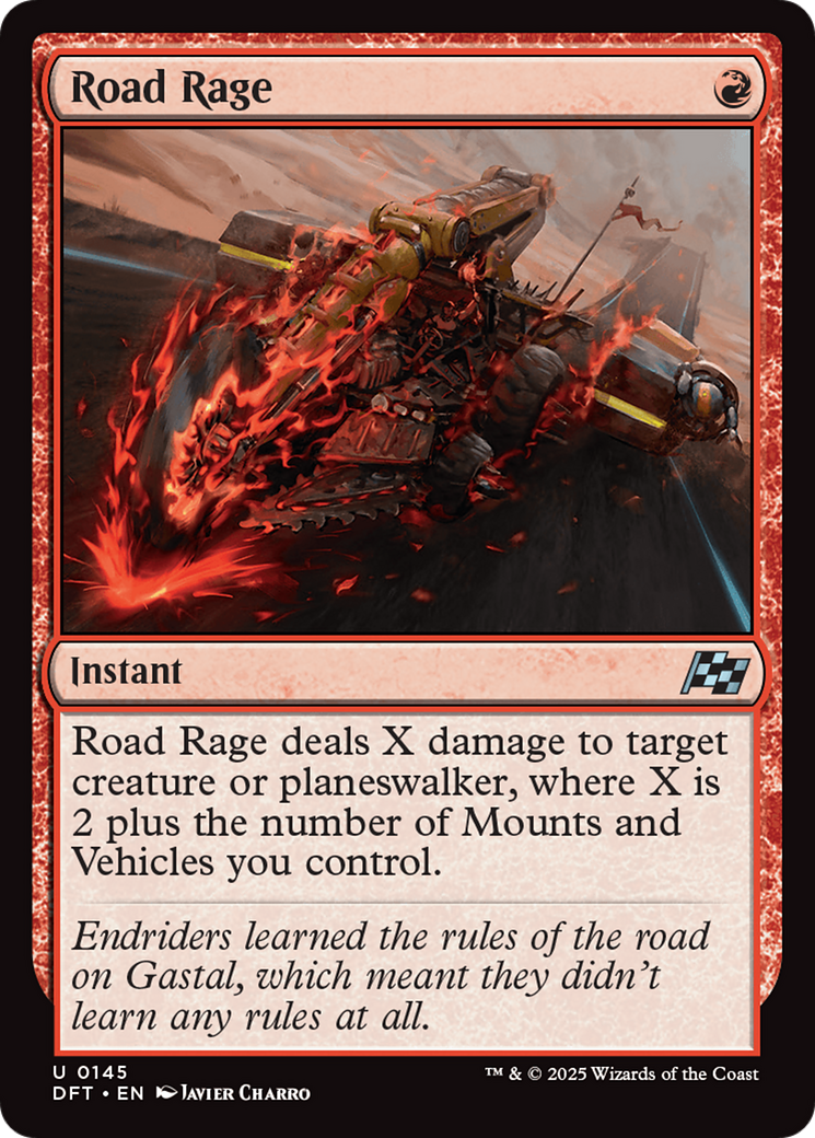 Road Rage (DFT-145) - Aetherdrift