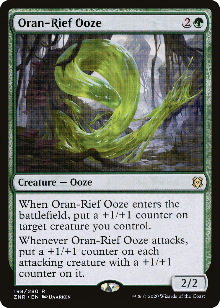 Oran-Rief Ooze (ZNR-198) - Zendikar Rising Foil