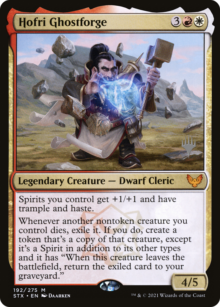 Hofri Ghostforge (PPSTX-192P) - Strixhaven: School of Mages Promos