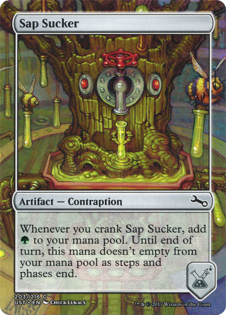 Sap Sucker (UST-203) - Unstable (Borderless) Foil
