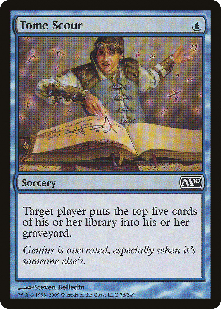 Tome Scour (M10-076) - Magic 2010 Foil
