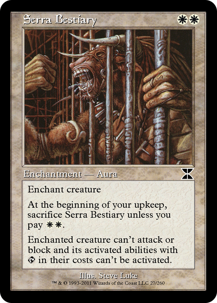 Serra Bestiary (ME4-027) - Masters Edition IV Foil